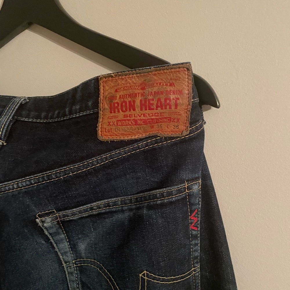 Iron Heart Blue Jeans